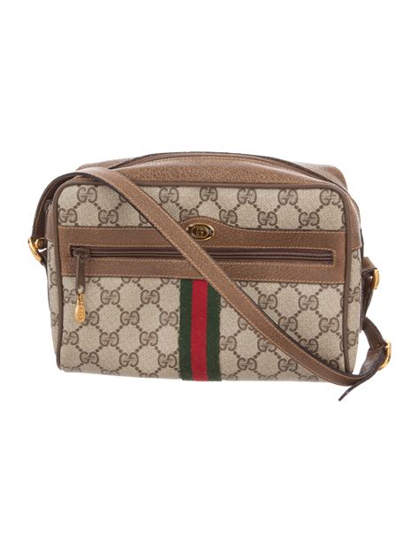 gucci vintage crossbody bags|authentic vintage Gucci handbag.